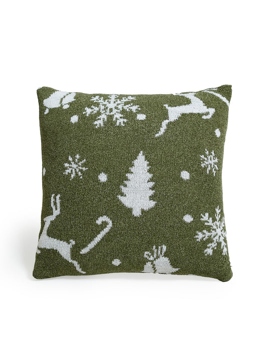 Christmas Pattern Throw Pillow
