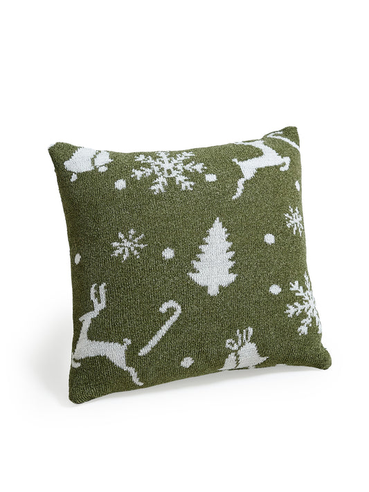 Christmas Pattern Throw Pillow