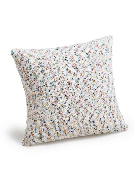 Colorful Recycled Plush Throw Pillow