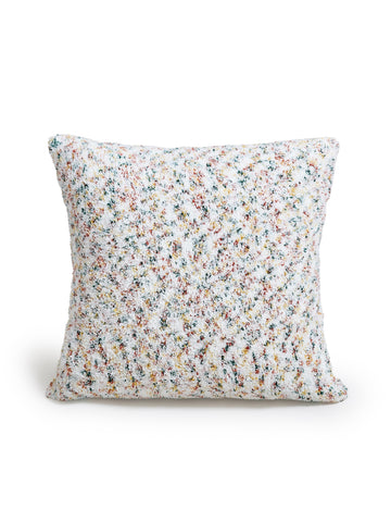 Colorful Recycled Plush Throw Pillow
