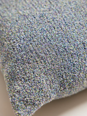 Colorful Terry Cloth Knitted Throw Pillow